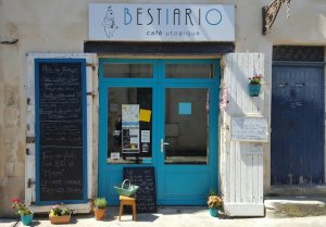 Enseigne, signalétique - café Bestiario à La Rochelle