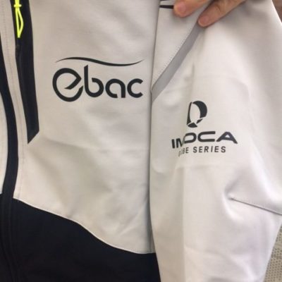 Flocage sur veste Ebac Team Voile - Récréation