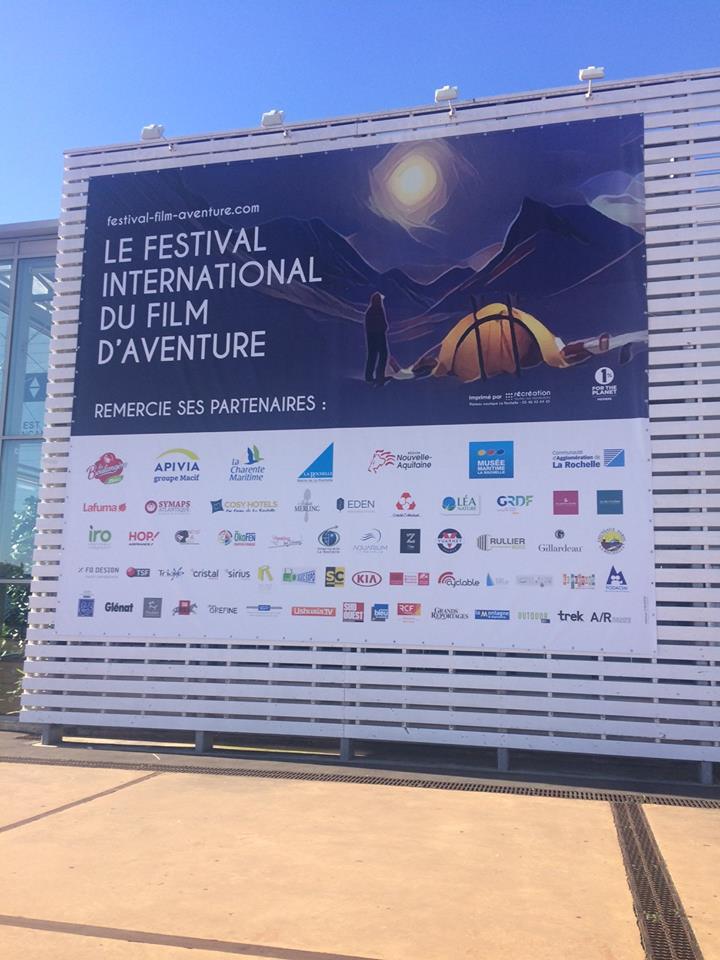 Toile réalisée pour le Festival International du Film d'Aventure 2017 - Impression numérique - Récréation